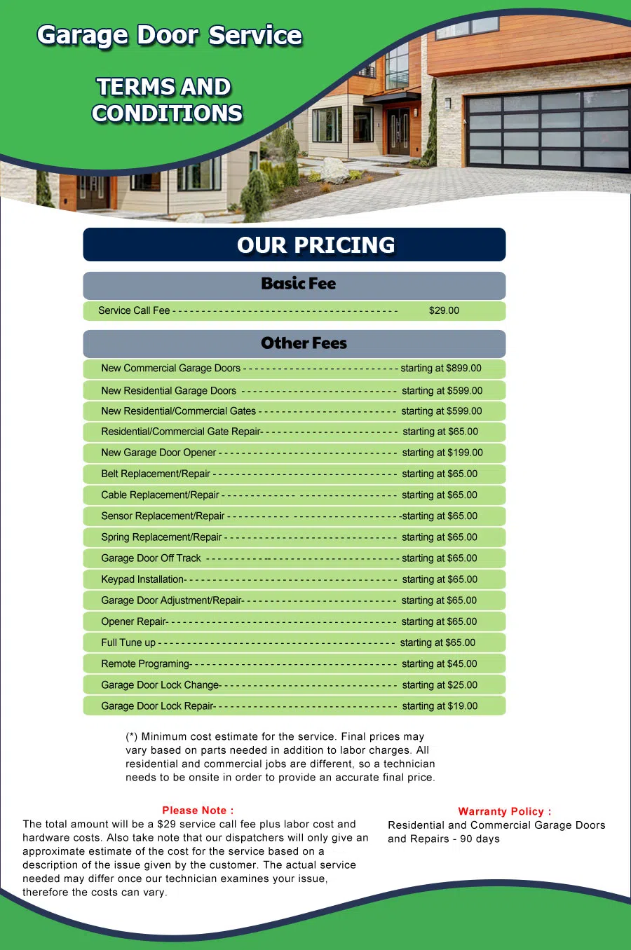 Neighborhood Garage Door Gary, IN 219-221-4035